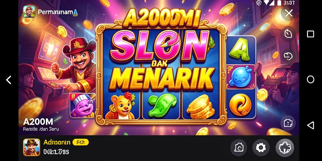Gameplay A200M yang seru dengan berbagai fitur bonus