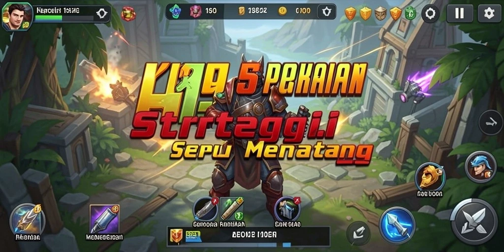 Screenshot gameplay HIT9 menampilkan momen strategis yang menegangkan.