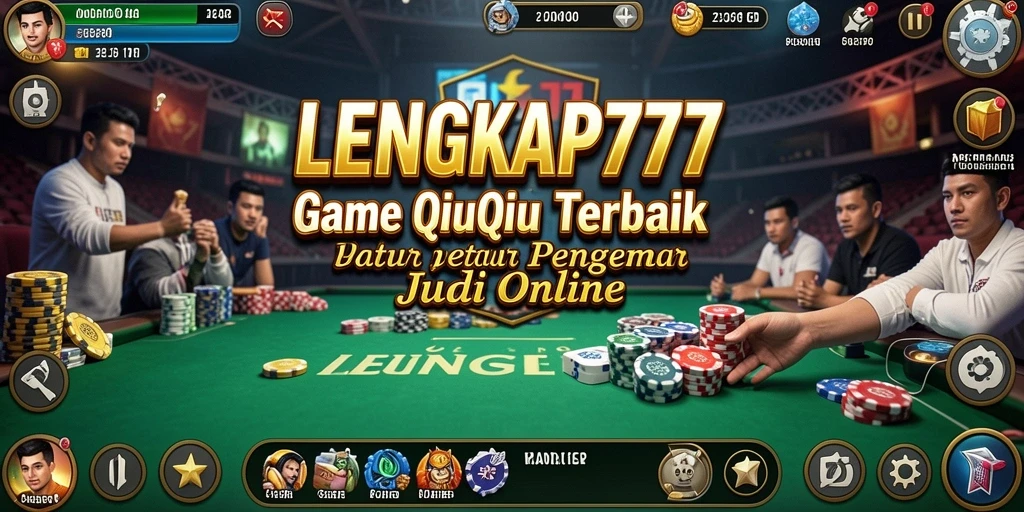 Tampilan gameplay QiuQiu yang mengasyikkan di LENGKAP777.