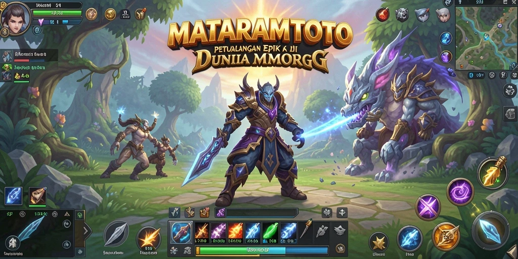 Gameplay seru di dunia MMORPG MATARAMTOTO.